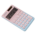 Калькулятор карманный 8 разрядов " deVente " Degrade DP-4, 70*118*11мм, двойное питание, голубой/розовый