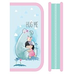 Пенал " Пчелка " ПО-03 1 отделение 90*190*30мм Мишка с девочкой, ламинированный картон