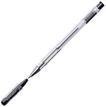 Ручка гелевая Workmate черная, толщина линии 0,5мм, диаметр шарика 0,7мм