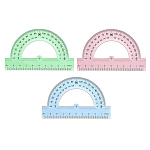 Транспортир " KWELT " 10см пластик