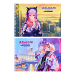 Альбом А4 20л " Проф-Пресс " Творческие девчонки, на скобе, обложка- мелованная бумага, блок- офсет 100г/м2, 2 дизайна