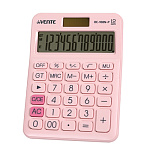Калькулятор настольный 12 разрядов " deVente " DC-108N-P, 98*136*31мм, двойное питание, пастельный розовый