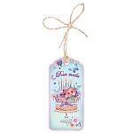 Бирка для букетов и подарков " Праздник " 150 Для тебя. Цветы и свечи, 46*96мм, с бечевкой, текст