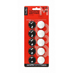 Набор магнитов " Глобус " 30мм 10шт черно-белые