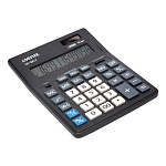 Калькулятор настольный 12 разрядов " deVente " DD-8812, 155*205*35мм, двойное питание, черный