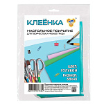 Клеёнка для уроков труда и творчества " Пчелка " 690*400 Голубая