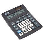 Калькулятор настольный 10 разрядов " deVente " DD-4410, 102*137*31мм, двойное питание, черный
