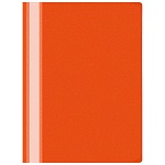 Скоросшиватель пластиковый А4 " KWELT " 120/160мкм оранжевый, текстура поверхности- песок