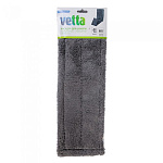 Насадка для швабры " Vetta " 43*13см, Полоска, плоская, микрофибра