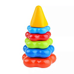 Пирамида " Karolina toys " детская, 17см, 7 деталей