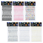 Набор страз акриловых " Mazari " 11*16,5см, ассорти, 6 дизайнов, пакет с европодвесом