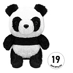Мягкая игрушка " KWELT " Панда, 19см, присоска для подвешивания