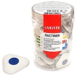 Ластик " deVente " Core 37,5*37,5*9мм треугольный, индивидуальная упаковка с штрих кодом