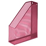 Лоток " KWELT " вертикальный 75мм, 1 отделение, 25*32см, металлический, сетчатый, темно-розовый