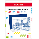 Копировальная бумага " deVente " А4 синяя 20л