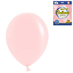 Шар латексный " KWELT " 12"/30см бледно-розовый