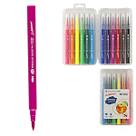 Набор аквамаркеров " Я- Художник! " 12 цветов 1-5мм, пулевидный наконечник, в пластиковом боксе, европодвес