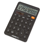 Калькулятор настольный 12 разрядов " deVente " Q-1, 100*157*30мм, двойное питание, черный