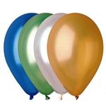 Шар латексный металлик   9"/23см ассорти из 10-12 цветов