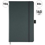 Блокнот для зарисовок " Sketchmarker " 13*21см 7БЦ на резинке 80л Графитовый, обложка - ПВХ, плотность 140г/м2, блок- слоновая кость, сшивка, ляссе, держатель для ручки