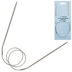 Спицы " Gamma " d=2,5мм сталь, длина 60см, круговые, с металлической леской