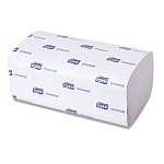 Полотенца бумажные " Tork " 250шт 23*23 ZZ натуральные белые, ПОШТУЧНО