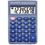 Калькулятор карманный 8 разрядов " Skainer " SK-110ll, 58*87*12мм, батарея, серый