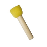 Кисть-губка " Decola " поролон круглая 50мм, деревянная ручка