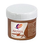 Краска акриловая " Луч " металлик 40мл бронзовая