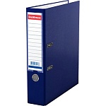 Папка-регистратор А4 " Erich Krause " Granite сборная 70мм синяя, ПВХ, пластиковый карман со сменной этикеткой
