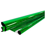 Упаковочная пленка " Браво " 70см*7,5м в рулоне, голографическая, Зеленая, 40мкм