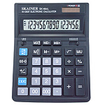 Калькулятор настольный 16 разрядов " Skainer " SK-664L, 157*200*32мм, двойное питание, черный