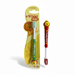 Зубная щетка детская " Wikky " Львенок, мягкая, 2-5 лет