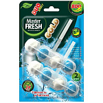 Подвесной блок для унитаза " Master Fresh " Duo Effect 5 в 1, морской, 2шт