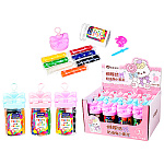 Тесто для лепки " Mazari " Бантик, 14гр, 7 цветов, формочки 2шт, пластиковая упаковка