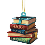 Ёлочное украшение " Миленд " подвеска- Стопка книг, деревянное 8см, 1шт
