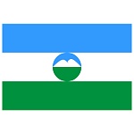 Флаг Республика Кабардино-Балкария 90*135см полиэфир