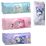 Пенал-косметичка " KWELT " 1 отделение 215*90*40мм, Kuromi, цвет - ассорти (без возможности выбора цвета), текстиль, пластиковая упаковка, европодвес