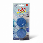 Таблетки для сливного бачка " Wikky " 2шт*40г Свежесть океана