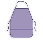 Накидка для труда " Пчелка " НФДТ-1 сиреневый, 490*390мм, ткань