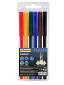 Фломастеры ПандаРог "Space Adventure" 6 цветов, смываемые, в пластиковом блистере