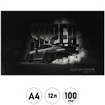 Альбом А4 12л " Феникс " Супер, на скобе, обложка- мелованный картон, сплошной глянцевый УФ-лак, блок- офсет 100г/м2