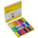 Пластилин Гамма "Юный художник" NEW, 24 цвета, 336г, со стеком. картон. упаковка