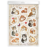 Наклейки " Феникс " А5 Любимые стикеры. Пушистые котята