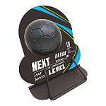Подставка для книг " deVente " металлическая Футбол следующего уровня (Next Level Football) 18,1*18,9см, противоскользящие ножки, пластиковый пакет, европодвес