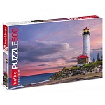 Пазлы " Hatber " 500элементов Береговой маяк 33*48см, картонная упаковка