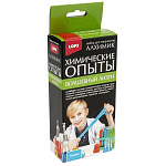 Опыты " Lori " Волшебный лизун Голубой, в наборе - раствор поливинилового спирта с красителем и ароматизатором, раствор тетрабората натрия и глицерина, пластиковая емкость, палочка для размешивания, перчатки, инструкция