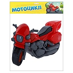 Мотоцикл " Рыжий кот " Харли Красный 26*15см пакет