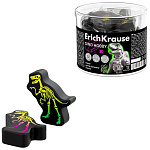 Ластик " Erich Krause " Dino Hobby 45*38,5*13,1мм, ассорти, фигурный, индивидуальный штрихкод, в тубусе