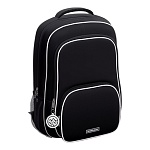 Рюкзак " Erich Krause " 44*33*22см ErgoLine 20L Black, черный, эргономичная спинка, 1 отделение, два внешних кармана на молнии, 2 боковых кармана на резинке, светоотражающие элементы, регулируемые эргономические лямки